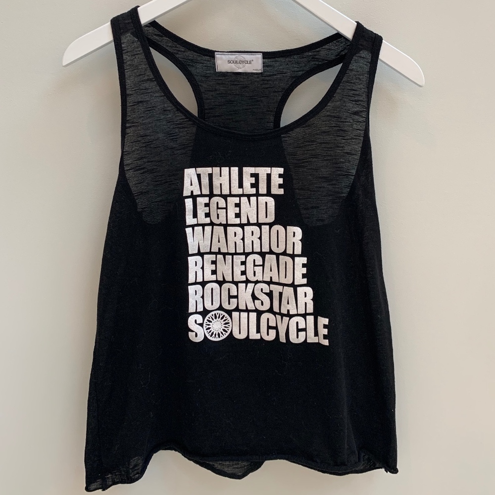 Soulcycle Athlete Mantra Racer Back Tank [size M]